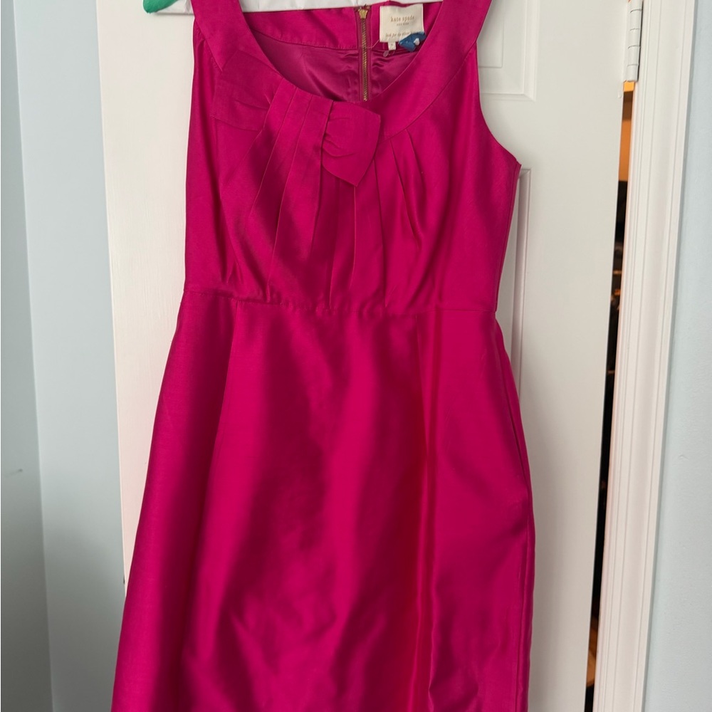Kate Spade Vibrant Pink Mini Dress